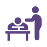 atendimento-exclusivo Ícone de atendimento individualizado, um paciente por horário